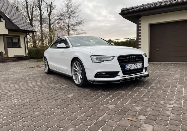 Audi A5 cena 63600 przebieg: 190533, rok produkcji 2012 z Garwolin małe 352